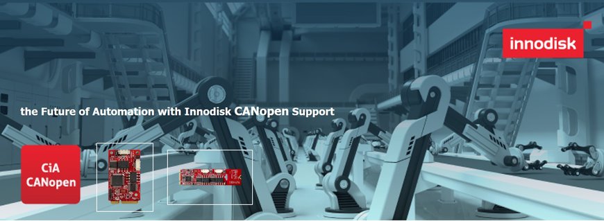 Innodisk punta al futuro dell’automazione con il supporto CANopen
